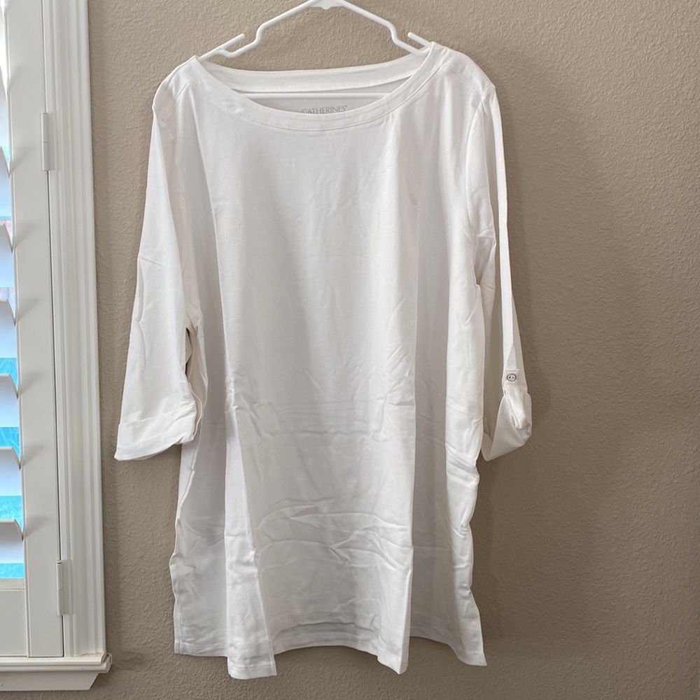 Catherine's Suprema Collection Women's White Plus 2X 22/24